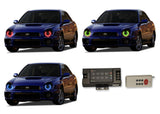Subaru-Impreza-2002, 2003-LED-Halo-Headlights-RGB-RF Remote-SU-WR0203-V3HRF