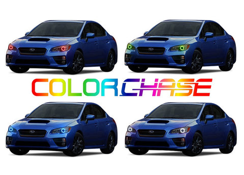 Subaru-Impreza-2015, 2016, 2017, 2018-LED-Halo-Headlights-ColorChase-No Remote-SU-WR1516-CCH