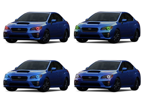 Subaru-Impreza-2015, 2016, 2017, 2018-LED-Halo-Headlights-RGB-No Remote-SU-WR1516-V3H