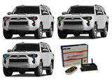 Toyota-4Runner-2014, 2015, 2016-LED-Halo-Headlights-RGB-WiFi Remote-TO-4R1416-V3HWI