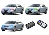 Toyota-Camry-2007, 2008, 2009-LED-Halo-Headlights-RGB-Colorfuse RF Remote-TO-CA0709-V3HCFRF
