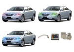 Toyota-Camry-2007, 2008, 2009-LED-Halo-Headlights-RGB-IR Remote-TO-CA0709-V3HIR