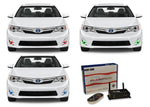 Toyota-Camry-2007, 2008, 2009, 2010, 2011, 2012, 2013-LED-Halo-Fog Lights-RGB-WiFi Remote-TO-CA0713-V3FWI