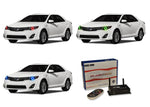 Toyota-Camry-2012, 2013, 2014-LED-Halo-Headlights-RGB-WiFi Remote-TO-CA1214-V3HWI