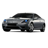 Toyota-Celica-2000, 2001, 2002, 2003, 2004, 2005-LED-Halo-Headlights-Blue-No Remote-TO-CE0005-BH