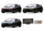 Toyota-Celica-1994, 1995, 1996, 1997, 1998, 1999-LED-Halo-Headlights-RGB-RF Remote-TO-CE9499-V3HRF