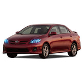 Toyota-Corolla-2009, 2010-LED-Halo-Headlights-RGB-Bluetooth RF Remote-TO-CO0910-V3HBTRF