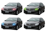 Toyota-Corolla-2011, 2012, 2013-LED-Halo-Headlights-RGB-No Remote-TO-CO1113-V3H
