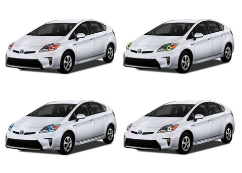 Toyota-Prius-2010, 2011, 2012, 2013, 2014, 2015-LED-Halo-Headlights-RGB-No Remote-TO-PR1015-V3H