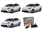 Toyota-Prius-2010, 2011, 2012, 2013, 2014, 2015-LED-Halo-Headlights-RGB-WiFi Remote-TO-PR1015-V3HWI