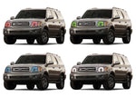 Toyota-Sequoia-2001, 2002, 2003, 2004-LED-Halo-Headlights-RGB-No Remote-TO-SQ0104-V3H