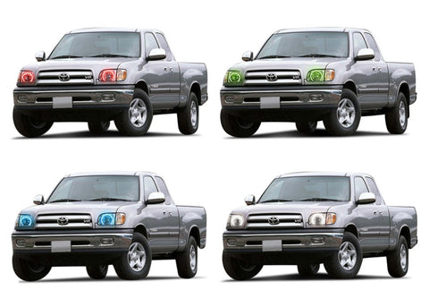 Toyota-Tundra-2000, 2001, 2002, 2003, 2004-LED-Halo-Headlights-RGB-No Remote-TO-TU0004-V3H