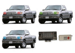Toyota-Tundra-2000, 2001, 2002, 2003, 2004-LED-Halo-Headlights-RGB-RF Remote-TO-TU0004-V3HRF