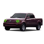 Toyota-Tundra-2005, 2006-LED-Halo-Headlights-ColorChase-No Remote-TO-TU0506-CCH