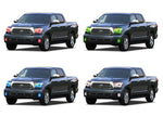 Toyota-Tundra-2007, 2008, 2009, 2010, 2011, 2012, 2013-LED-Halo-Headlights and Fog Lights-RGB-No Remote-TO-TU0713-V3HF
