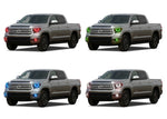 Toyota-Tundra-2014, 2015, 2016-LED-Halo-Headlights and Fog Lights-RGB-No Remote-TO-TU1415-V3HF