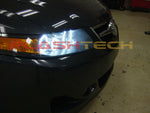 Acura-TSX-2004, 2005, 2006, 2007, 2008-LED-Halo-Headlights-White-RF Remote White-AC-TSX0408-WHRF