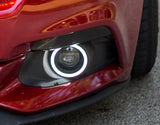 Ford-Fiesta-2014, 2015-LED-Halo-Fog Lights-White / Amber-RF Remote White-FO-FI1415-WFRF-WPE