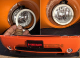 Ford-Focus-2008, 2009, 2010, 2011, 2012, 2013, 2014-LED-Halo-Fog Lights-White / Amber-RF Remote White-FO-FO0814-WFRF-WPE