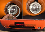 Ford-Mustang-2007, 2008, 2009-LED-Halo-Fog Lights-White / Amber-RF Remote White-FO-MUSGT0709-WFRF-WPE